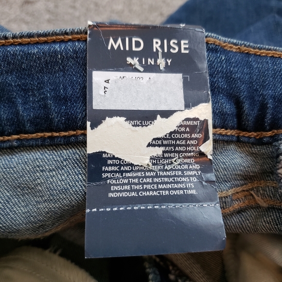 Lucky Ava mid rise skinny jeans womens size 4/27 - Picture 12 of 15